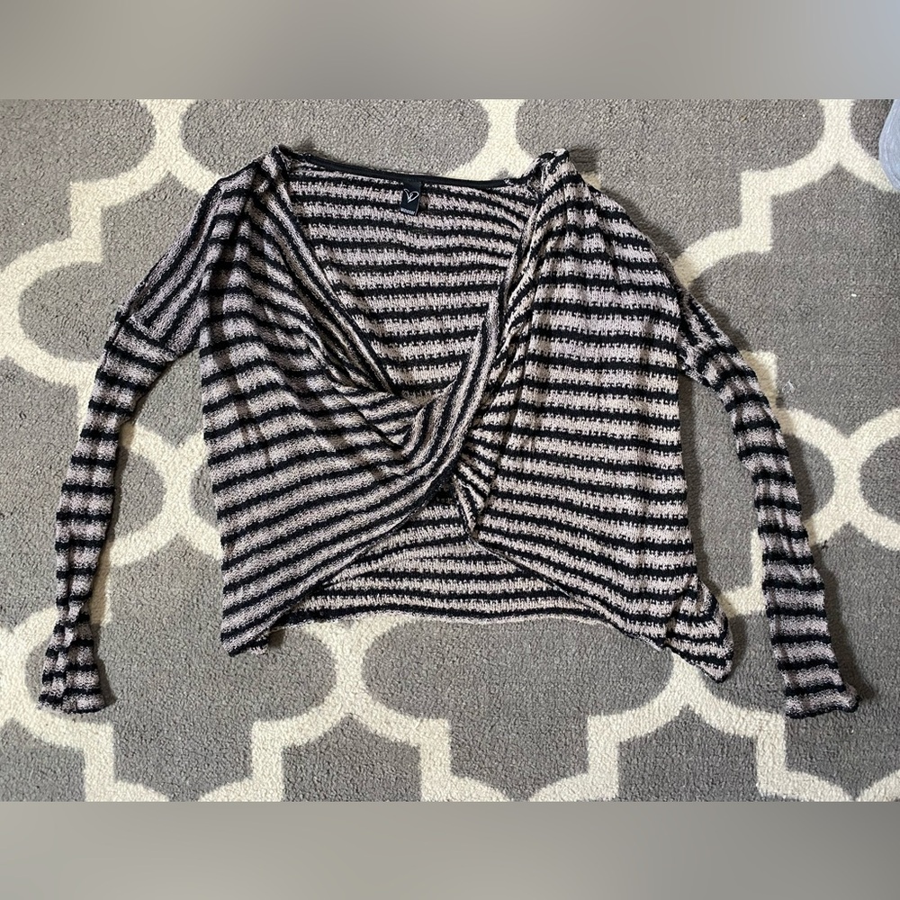 Windsor knitted open sweater